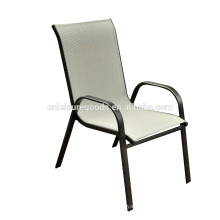 2016 cheap Sling steel outdoor Stacking chair